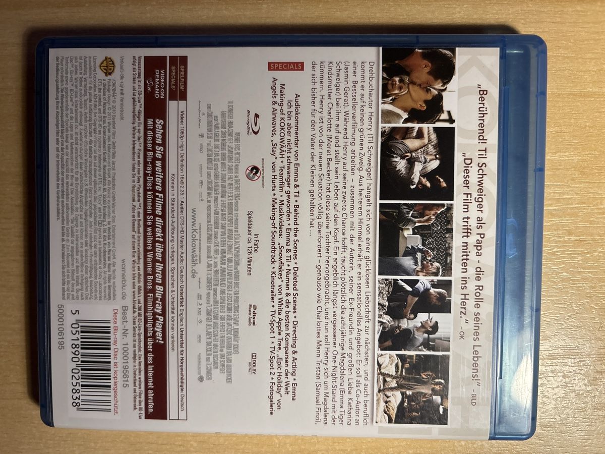 Alle DVDs: KOKOWÄÄH - Til Schweiger - Blu-Ray - Top Zustand! – Gebraucht aus Gerlafingen von Marcryter 1