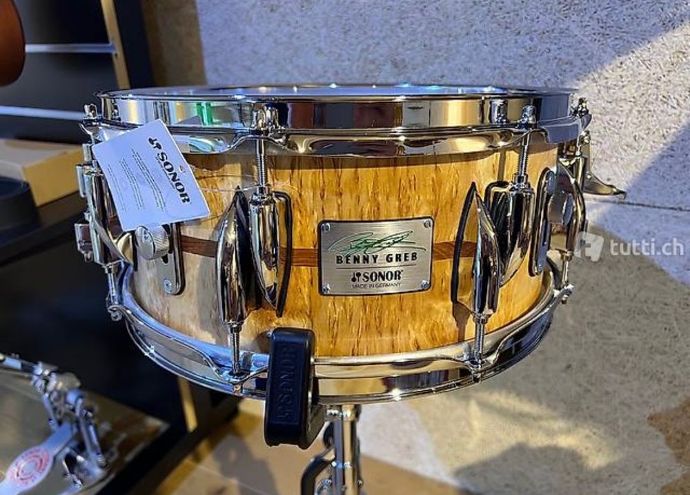 Signature Snare Drum SONOR SSD 13x5.75 Zoll Benny Greb | Kaufen auf Ricardo