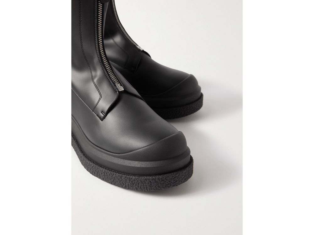 Stuart Weitzman Boots Leder mit Zip, 40, Neu NP 695. Kaufen auf Ricardo