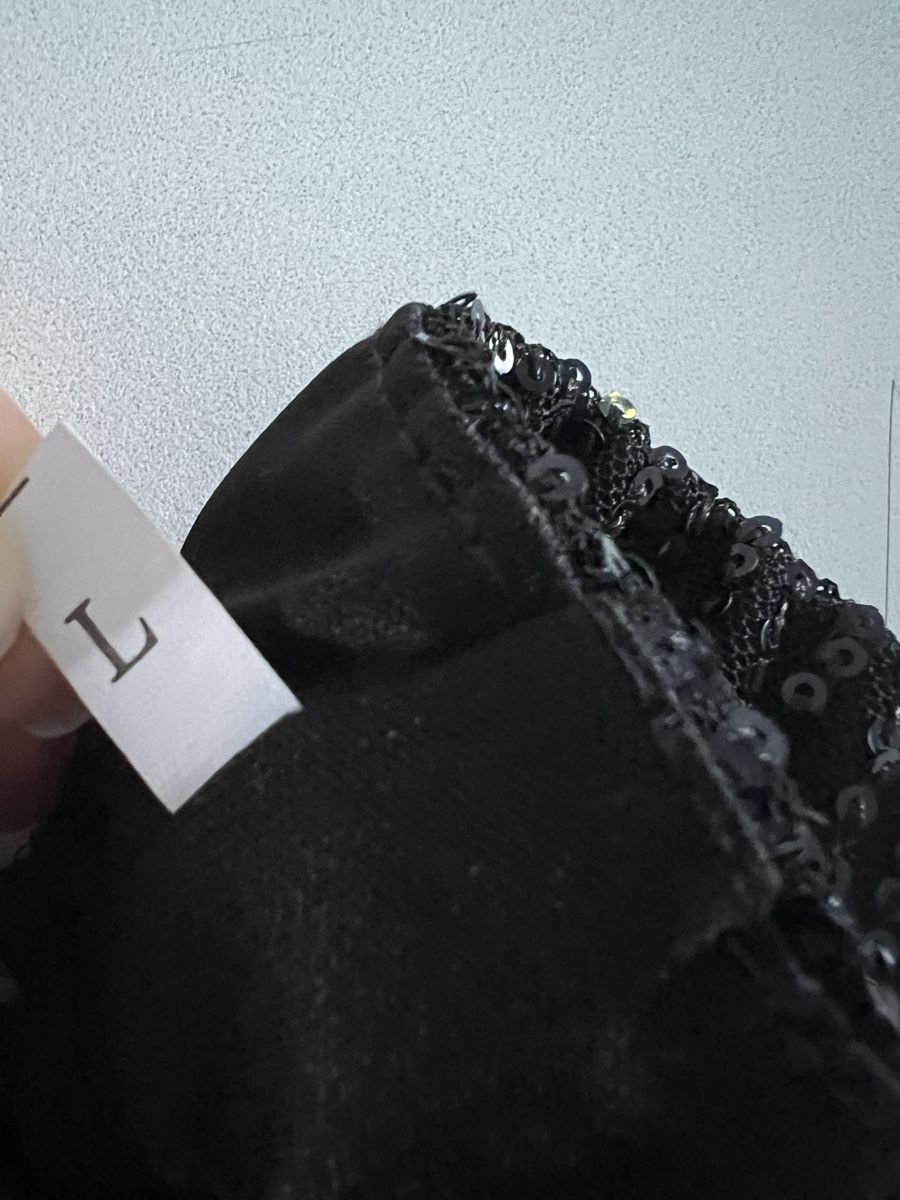 Hosen: Pantalon à pailettes noir – Neu (gemäss Beschreibung) aus Riva San Vitale von anouky01 2