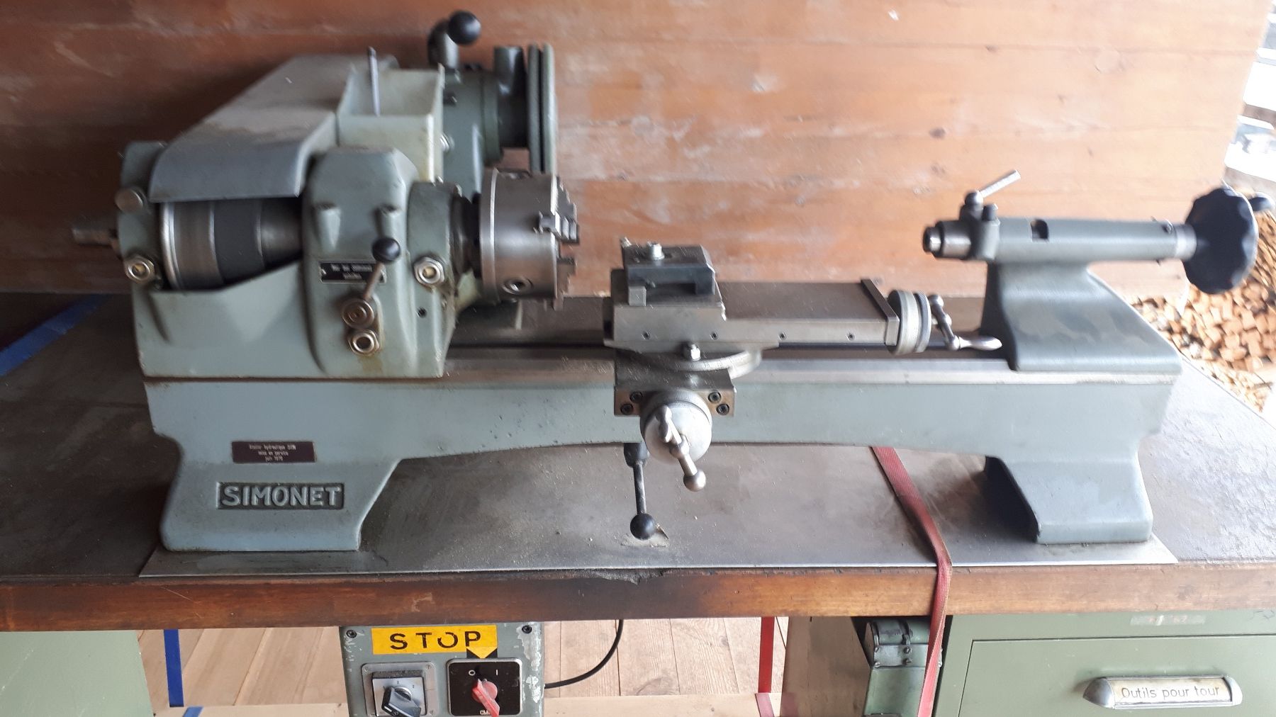 Tutte le macchine: Drehbank Simonet – Usato da Kappel venduto da gutem