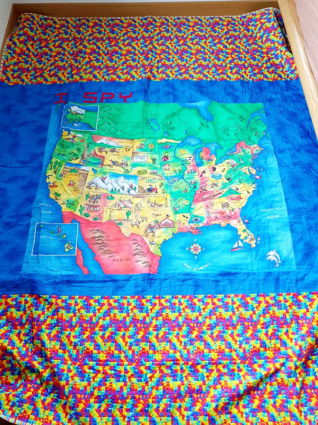 Coperte: Quilt - Decke mit Kissenüberzug – Nuovo (secondo la descrizione) da Richterswil venduto da Lionlion 1
