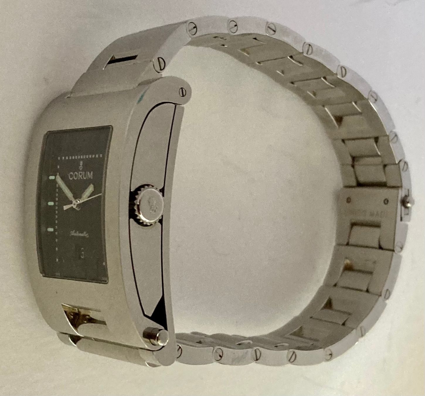 Corum Orologi: Vintage Corum Tabogan Automatikuhr, Edelstahl: NOS – Nuovo (secondo la descrizione) da Hünibach venduto da Prayingmantis 1