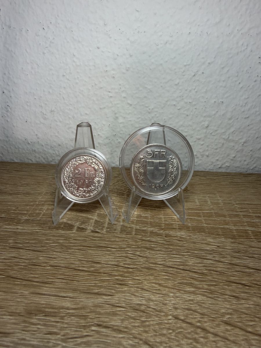Alle Münzen: Schweizer Silver Münze  – Gebraucht aus Glis von bfe_ghf5 6