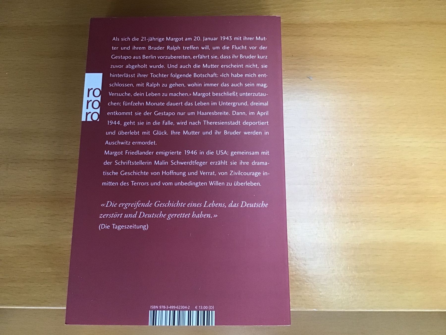 Libri: Als Jüdin versteckt in Berlin – Usato da Rüti ZH venduto da Phaeton10 1