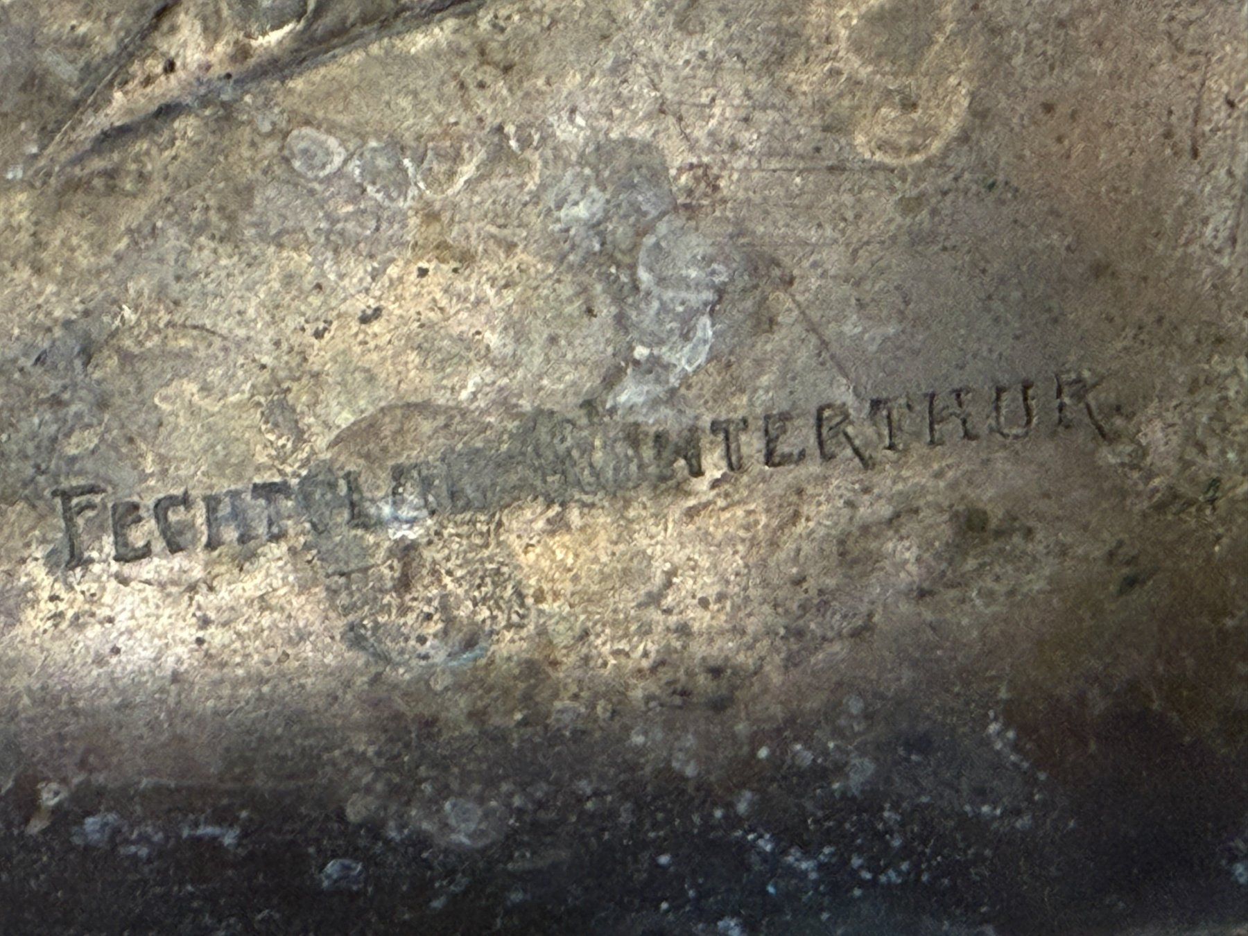 Servierplatten: Jugendstil Tafelaufsatz Albert Mayer – Gebraucht aus Böckten von SELL-4U 4