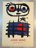 Juan Miro original Plakat Galerie Beyeler Basel, 1975