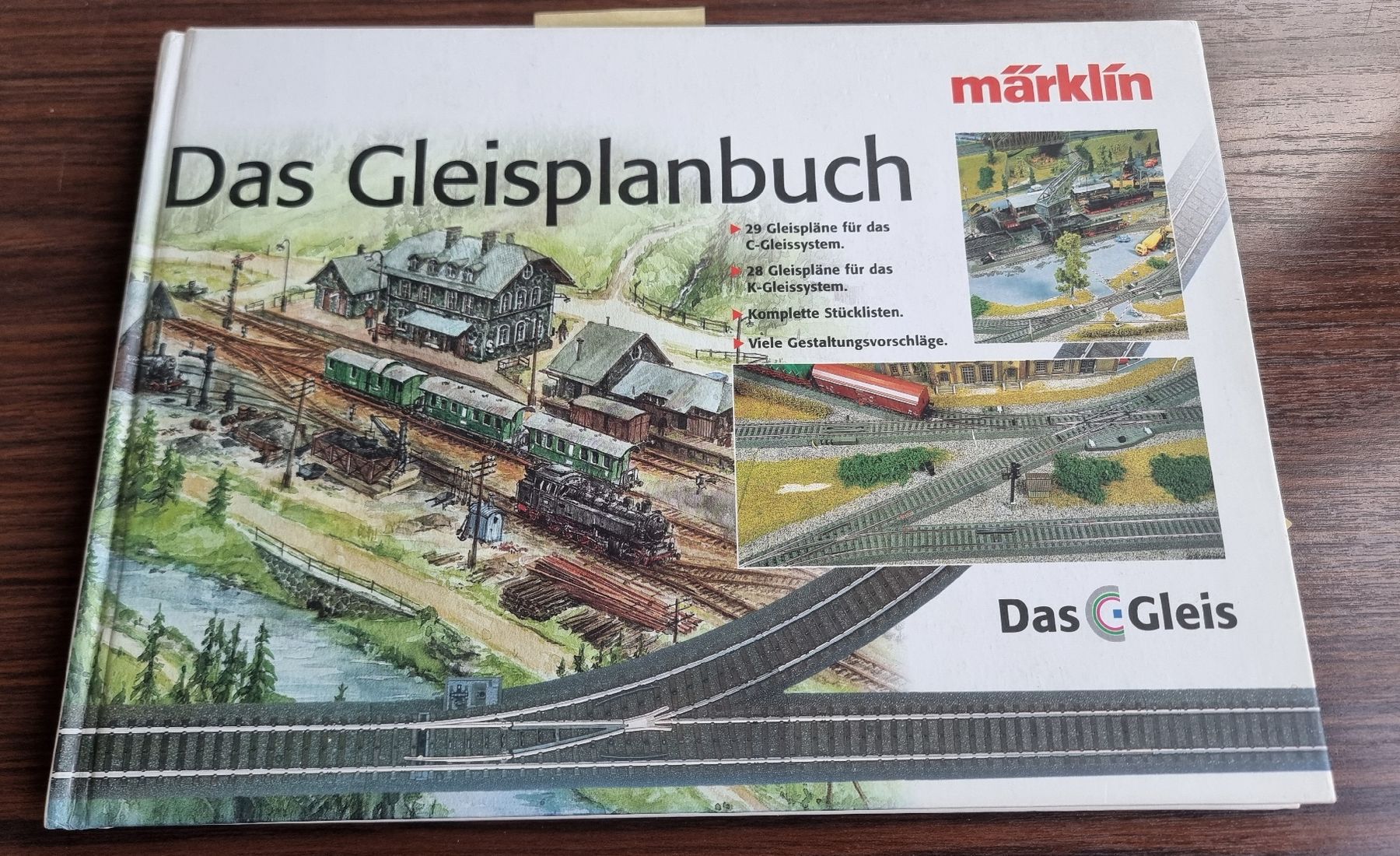 Märklin Modellini di ferrovie: Märklin Gleisplanbuch C-Gleis – Usato da Au ZH venduto da Krokodil08