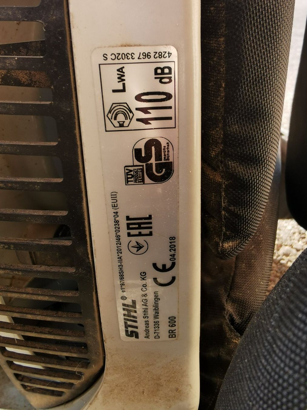 Stihl Soffiatori & Aspiratori per foglie: Stihl Laubbläser BR 600 – Usato da Oberembrach venduto da Bienchen007 4