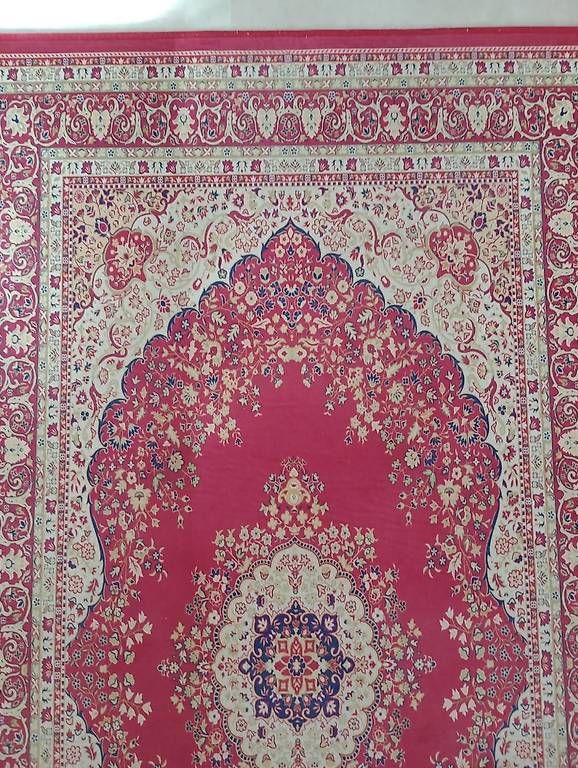 Beliani Tapis: Schöner roter Teppich mit Ornamenten – D'occasion à Marbach LU par antanarivo 2