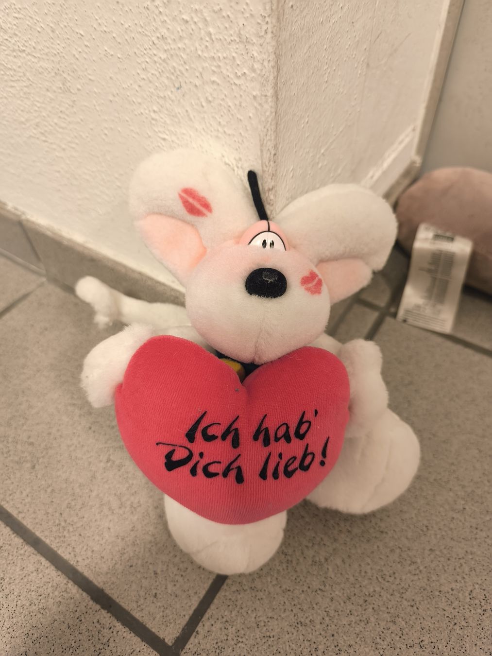 Jouets: Diddl mit Herz Plüsch – D'occasion à Rickenbach Sulz par jadeprinzessin89