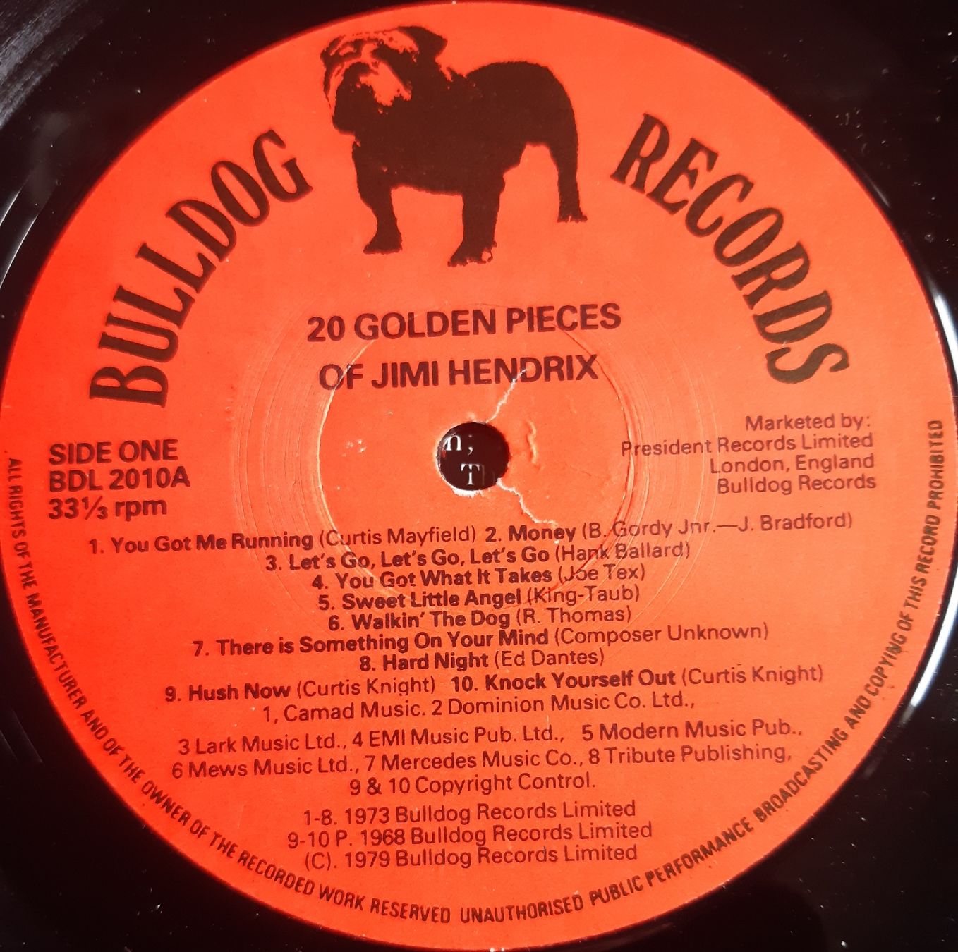 Schallplatten: Jimi Hendrix - 20 Golden Pieces – Gebraucht aus Frick von kyb_yq8h 2