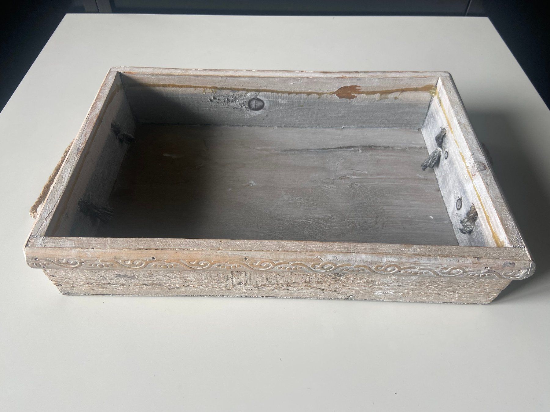 Alle Dekorationen: Dekotablett Holztablett Shabby Chic – Gebraucht aus Unterkulm von esco 1