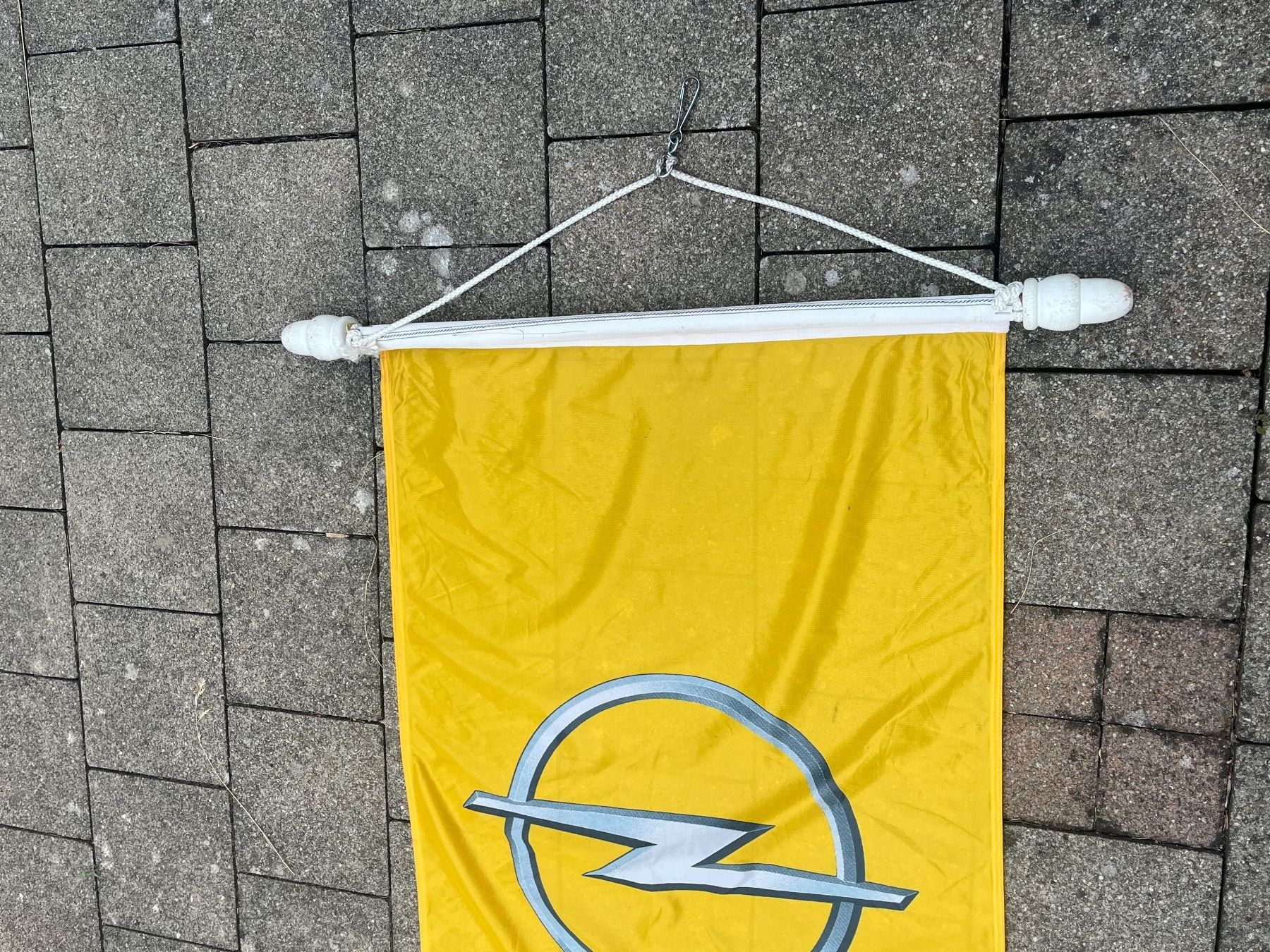 Fahnen: OPEL Fahne  -  Original – Neu (gemäss Beschreibung) aus Menziken von Hotdevil1 1