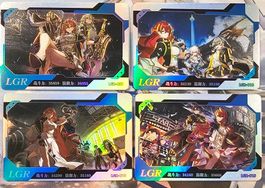 Honkai : Star Rail 4 Thick Foil Card LGR