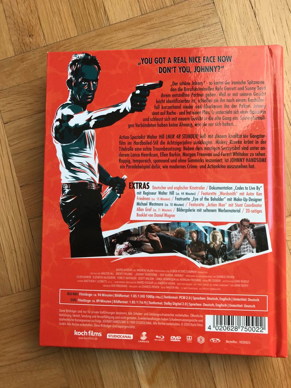 Tutti i DVDs: Johnny Handsome - Mediabook - Blu-ray + DVD – Nuovo (secondo la descrizione) da Zürich venduto da Malcom 5