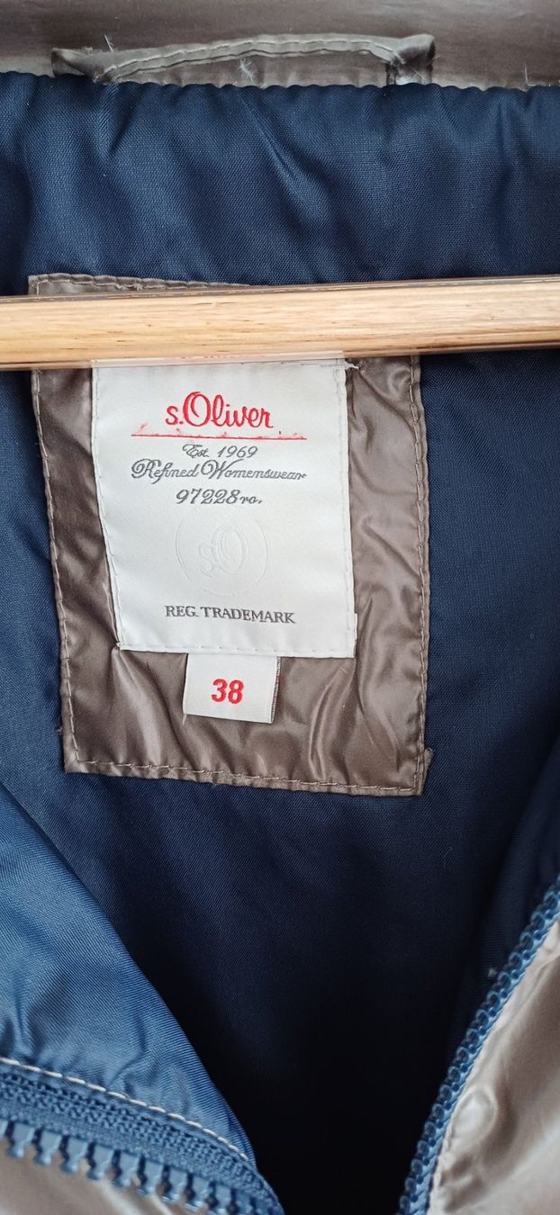 S.Oliver Giacche: Winterjacke S. Oliver Gr. 38 mit echten Daunen – Usato da Signau venduto da Jana79 1
