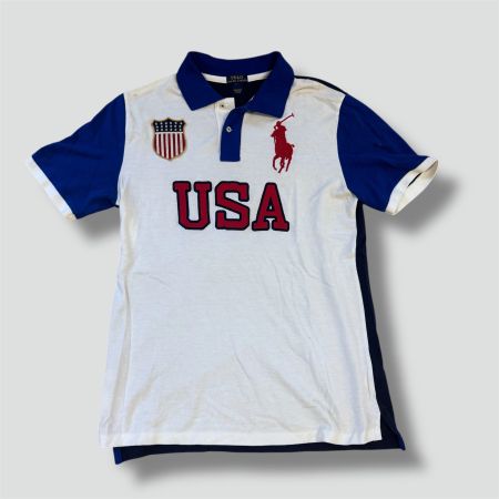 Polo Ralph Lauren USA vintage polo, stylish retro streetwear