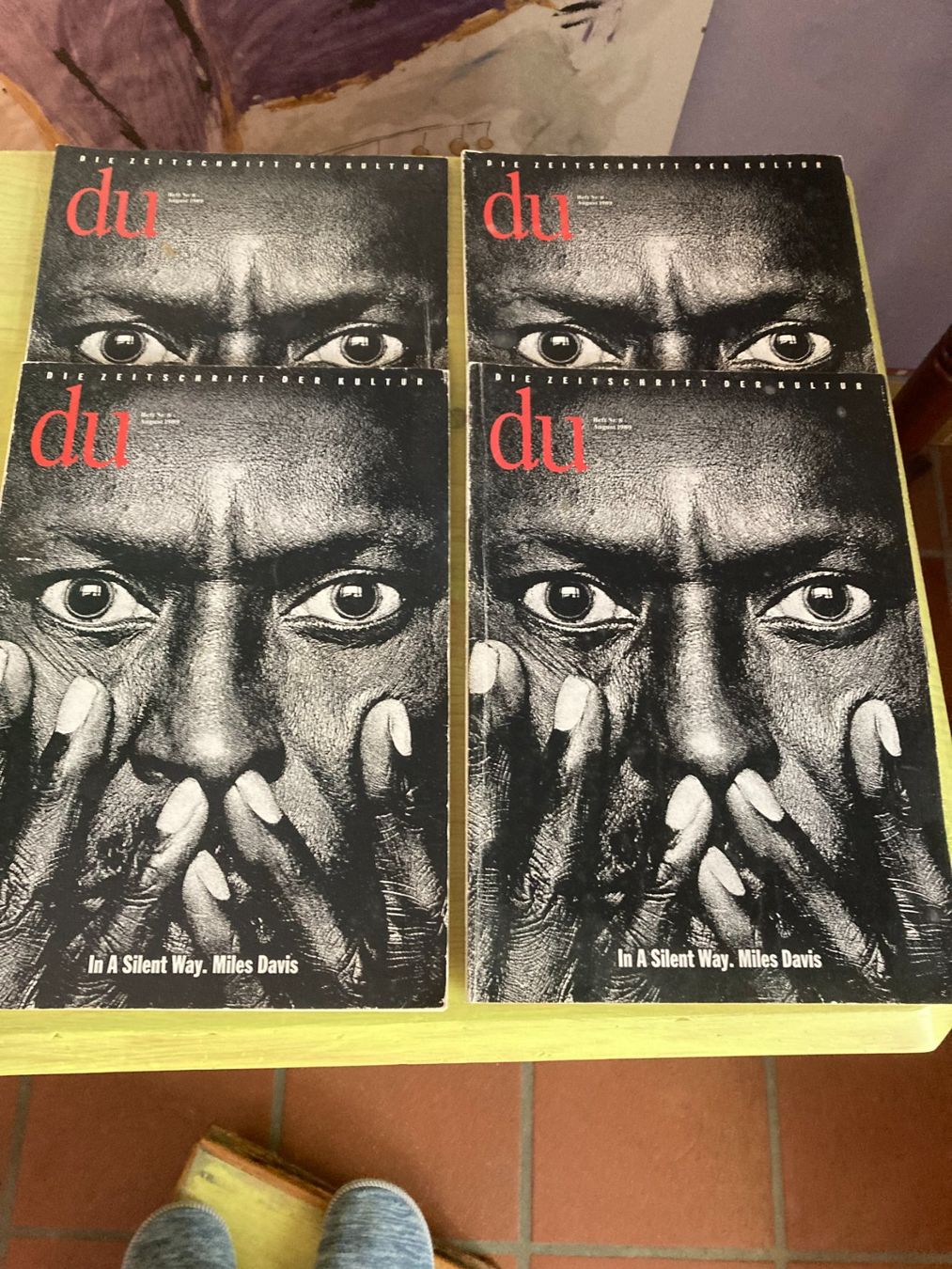 Riviste & Magazine: Miles Davis, Sammlung von 9 gleichen DU Heften – Usato da Luzern venduto da rup_r6cz 1