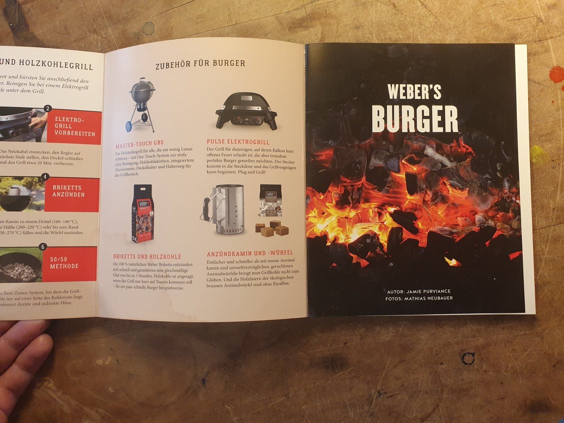 Libri: Webers Burger - Jamie Purviance – Usato da Zürich venduto da dialout 2