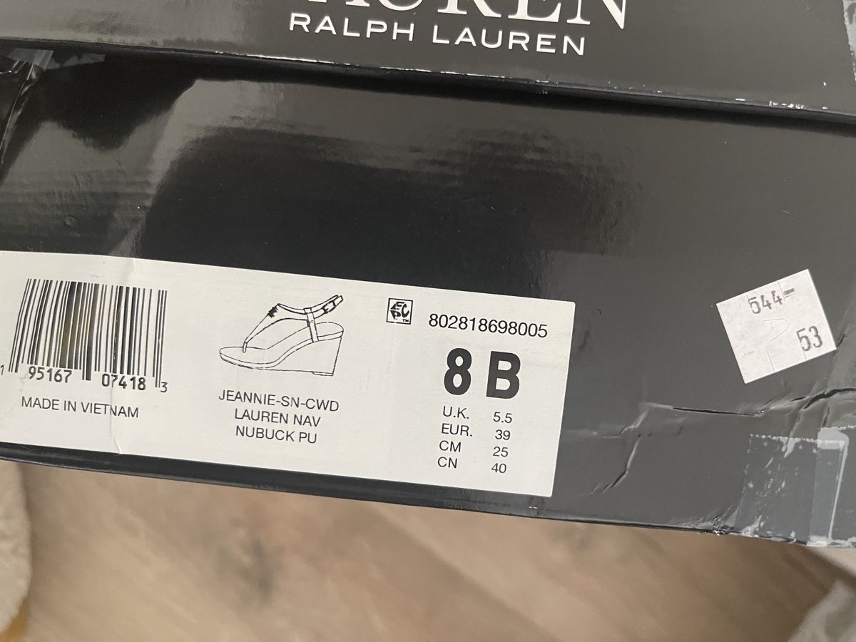 Ralph Lauren Damenschuhe: Ralph Lauren wedge – Neu und originalverpackt aus Wohlen AG von rol_8r5l 5
