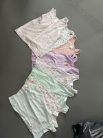 Unterhemden Set Mädchen verschiedene Farben Grösse 110/116