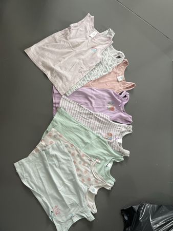 Unterhemden Set Mädchen verschiedene Farben Grösse 110/116