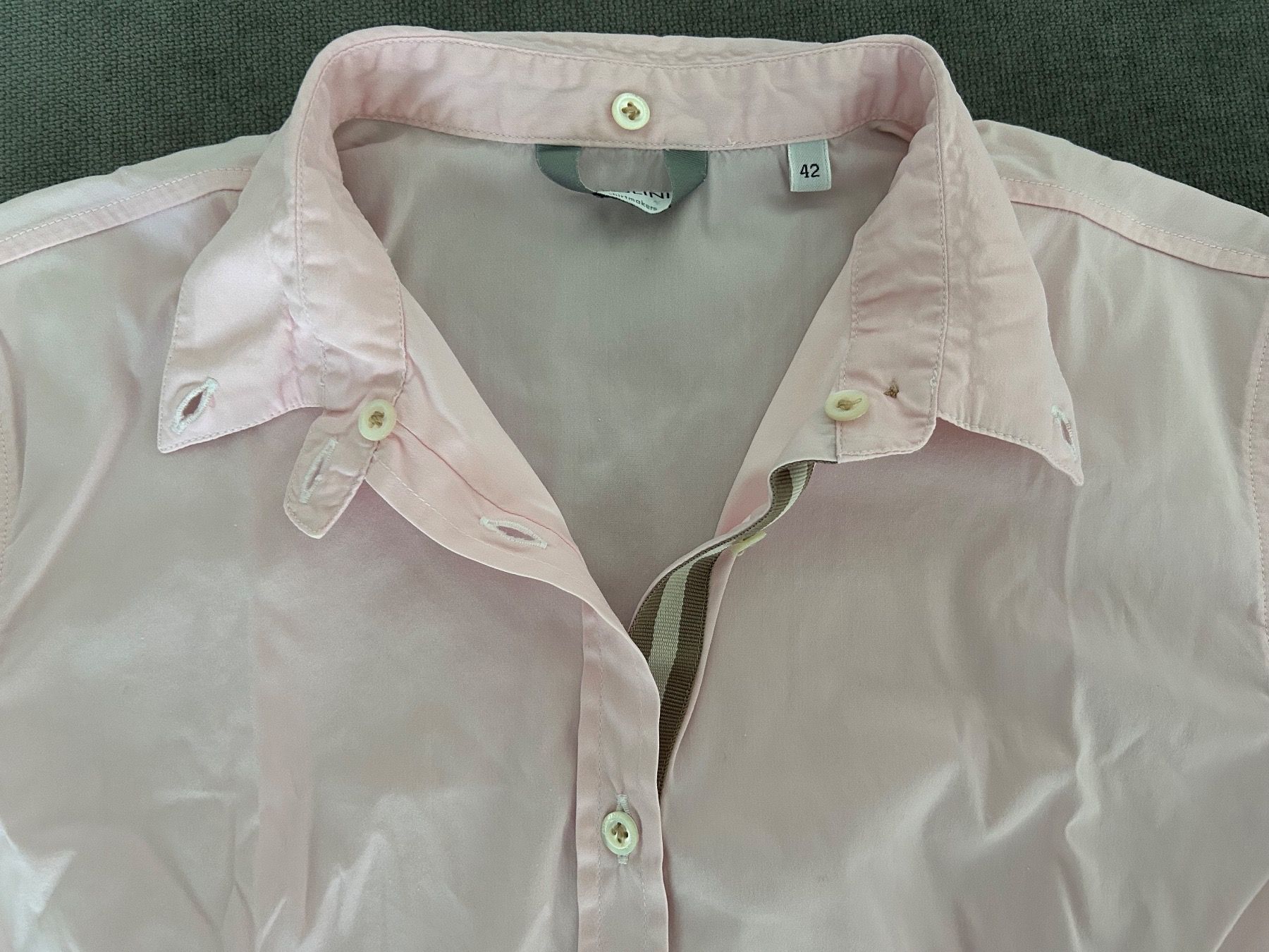 Camicette: AGLINI Shirtmakers Bluse Rosa – Usato da Wimmis venduto da rimnakit 2