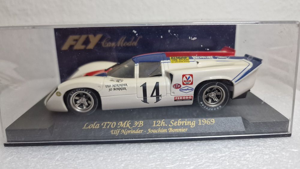 1:32 FLY CAR MODEL LOLA T70 MK 3B 12H. SEBRING 1969, Norinde (Gebraucht ...