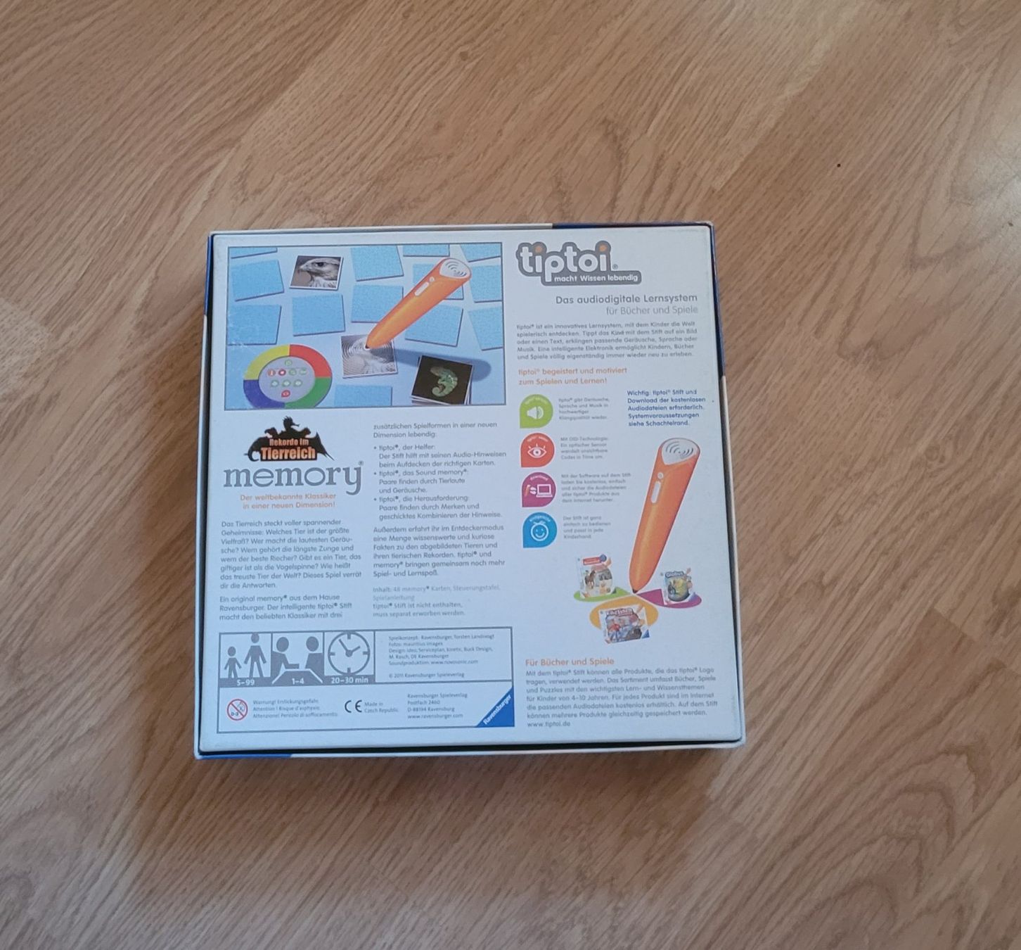 Ravensburger Jeux: Tiptoi Memory Rekorde im Tierreich – D'occasion à Obergoldbach par _M_H_O_ 2