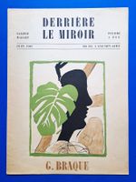 Selten: G.Braque Derrière le miroir. Orig.EA 1947 1 Or-Litho