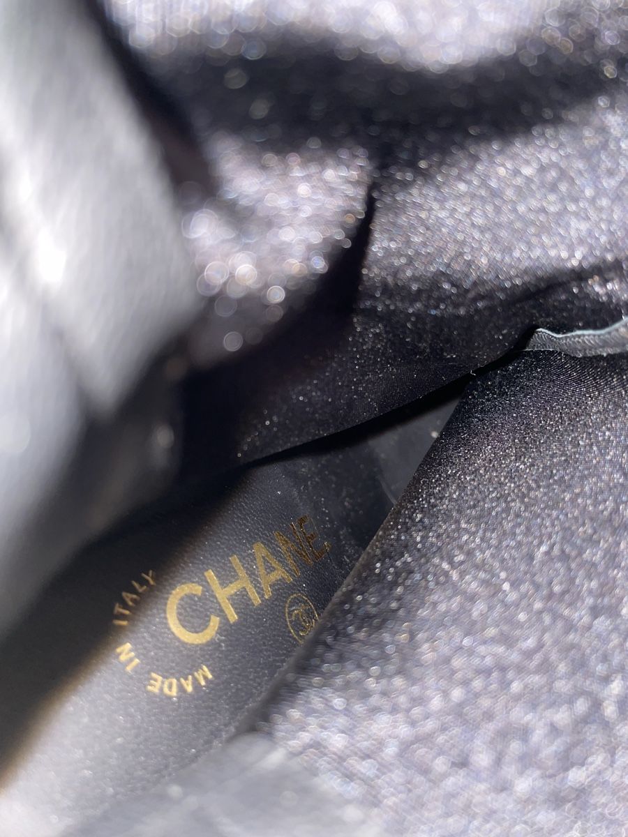 Chanel Damenschuhe: Boots Chanel élégantes noires, taille-39.5 – Neu (gemäss Beschreibung) aus Genève von rom_8nwv 5