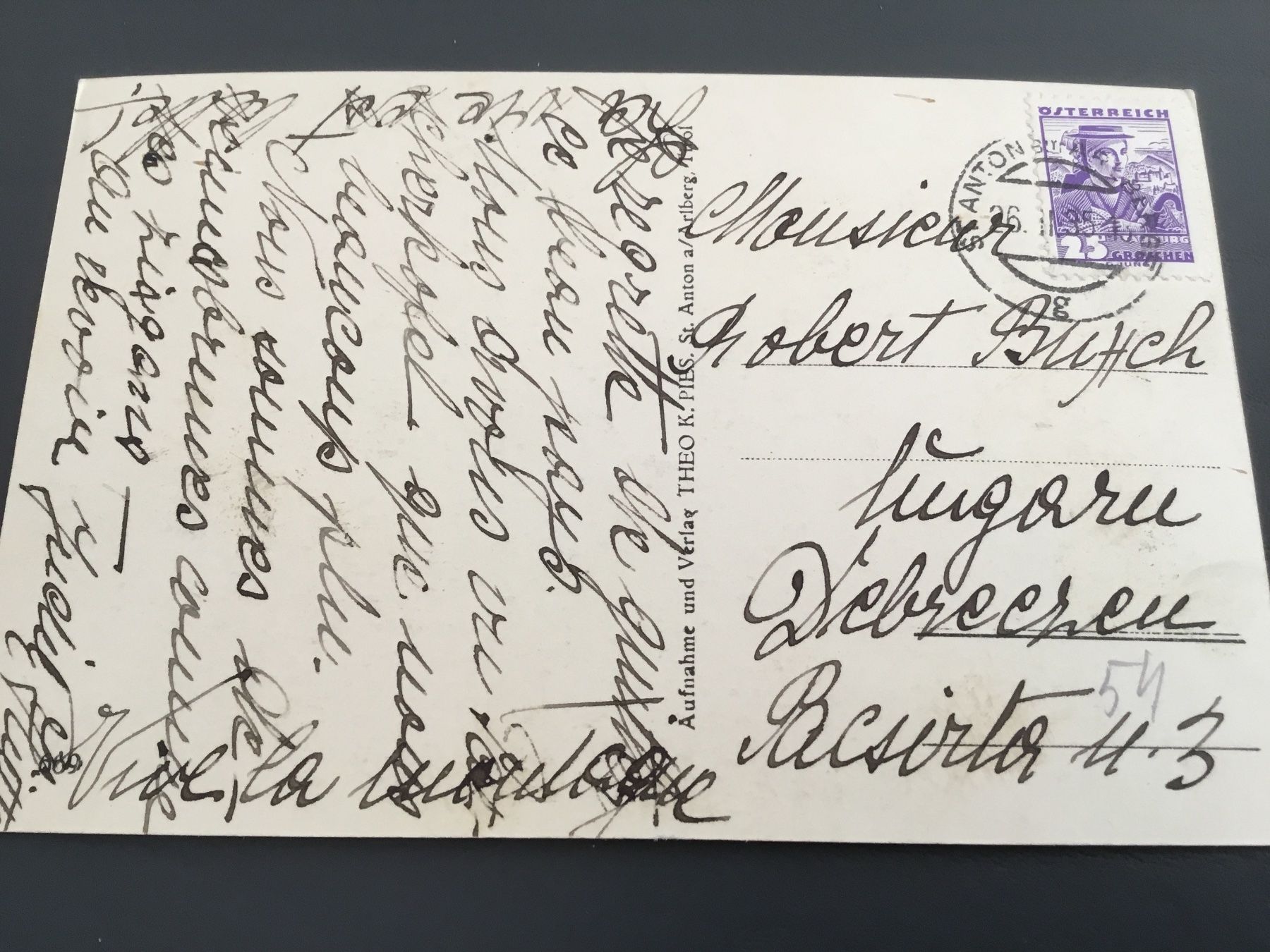 Cartoline postali: St. Anton am Arlberg – Usato da Kerzers venduto da Georges3210 1