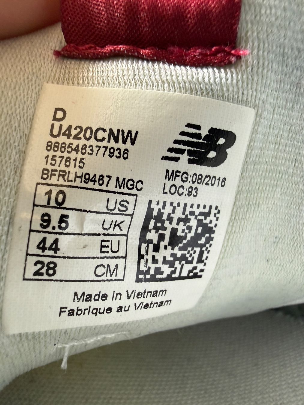 New Balance Scarpe da uomo: New Balance Schuhe - Grösse 44 – Usato da Baden venduto da polveres 5