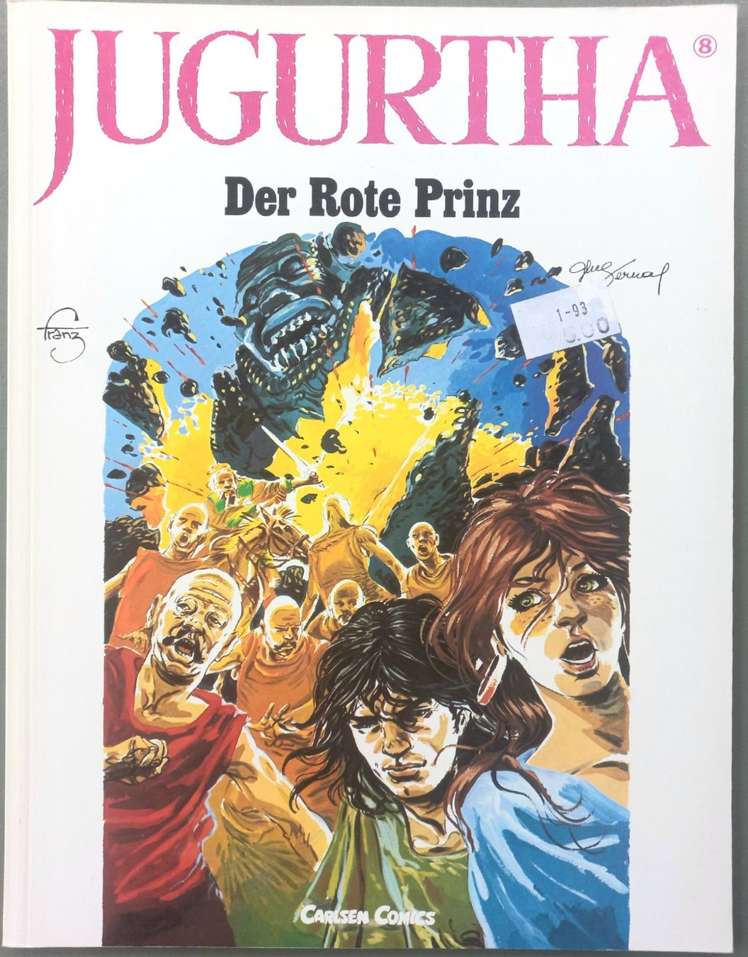 Fumetti: Comic - Jogurtha 8 - Der Rote Prinz – Nuovo (secondo la descrizione) da Niederuzwil venduto da lubimaja