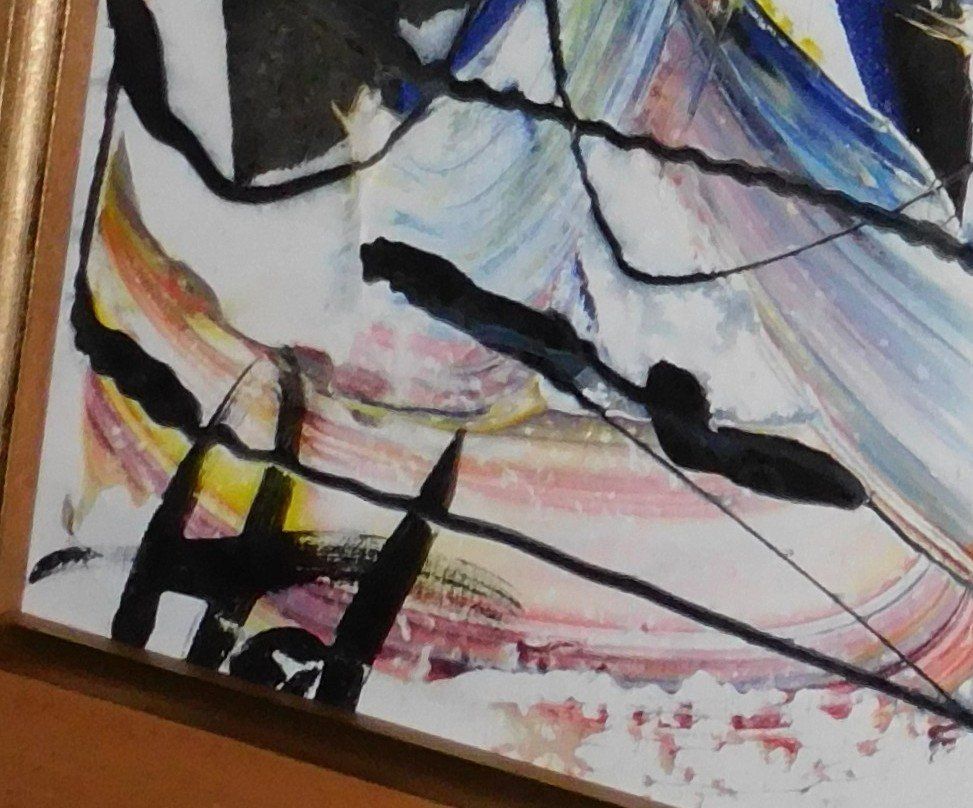 Dipinti: Kunst Gemälde abstracktes Gemälde AD Monogram – Usato da Sursee venduto da 76 2