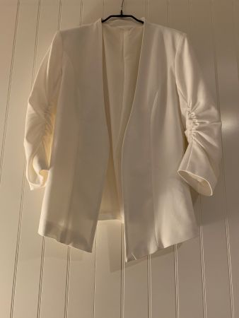 Blazer blanc cassé t.38/40