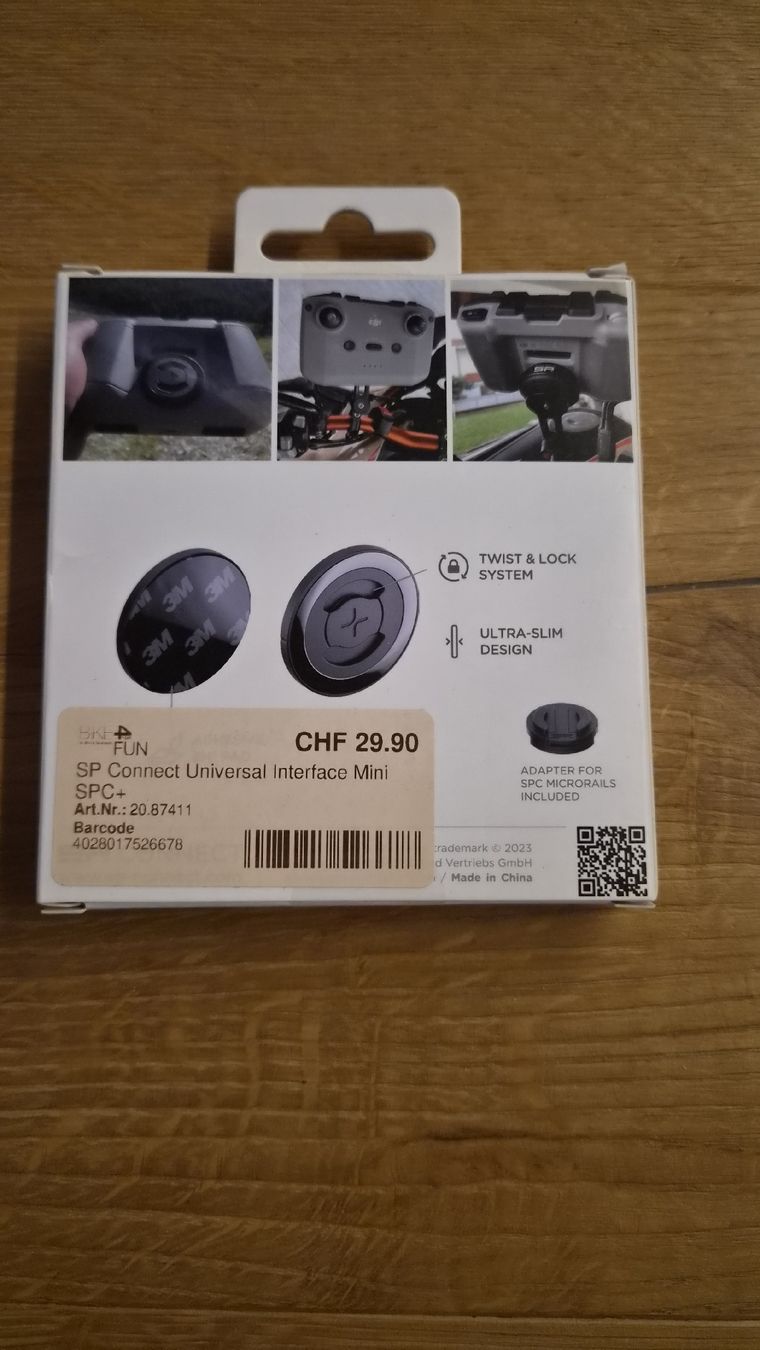 SP Connect Staffe: SP Connect Universal Interface Mini – Nuovo e nell'imballaggio originale da Buchs SG venduto da Tscherfi 1