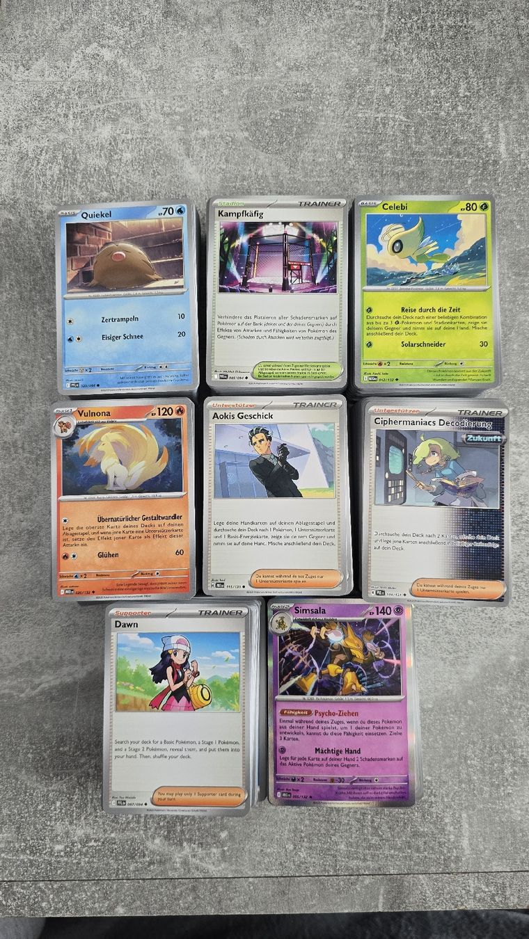 Pokémon Carte collezionabili: Pokemon Karten Sammlung Deutsch ca 750Karten – Nuovo (secondo la descrizione) da Mägenwil venduto da sam_5q7h