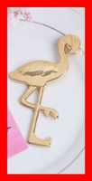 Flamingo Flaschenöffner Gold Bier Wein Bar Pub Restaurant