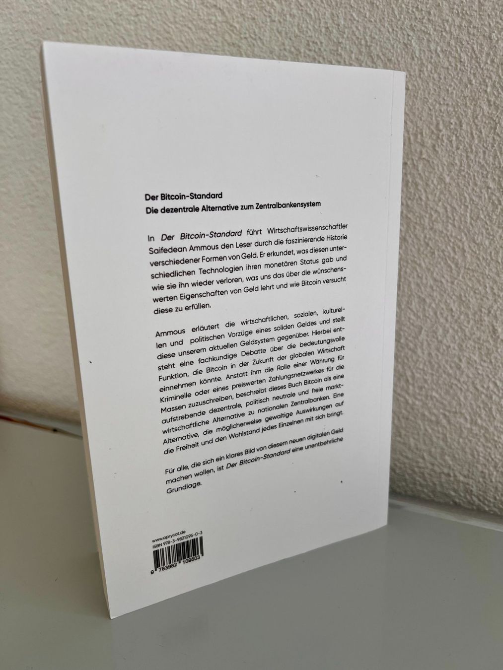 Bücher: der bitcoin standard – Gebraucht aus Schänis von Cosmic 1