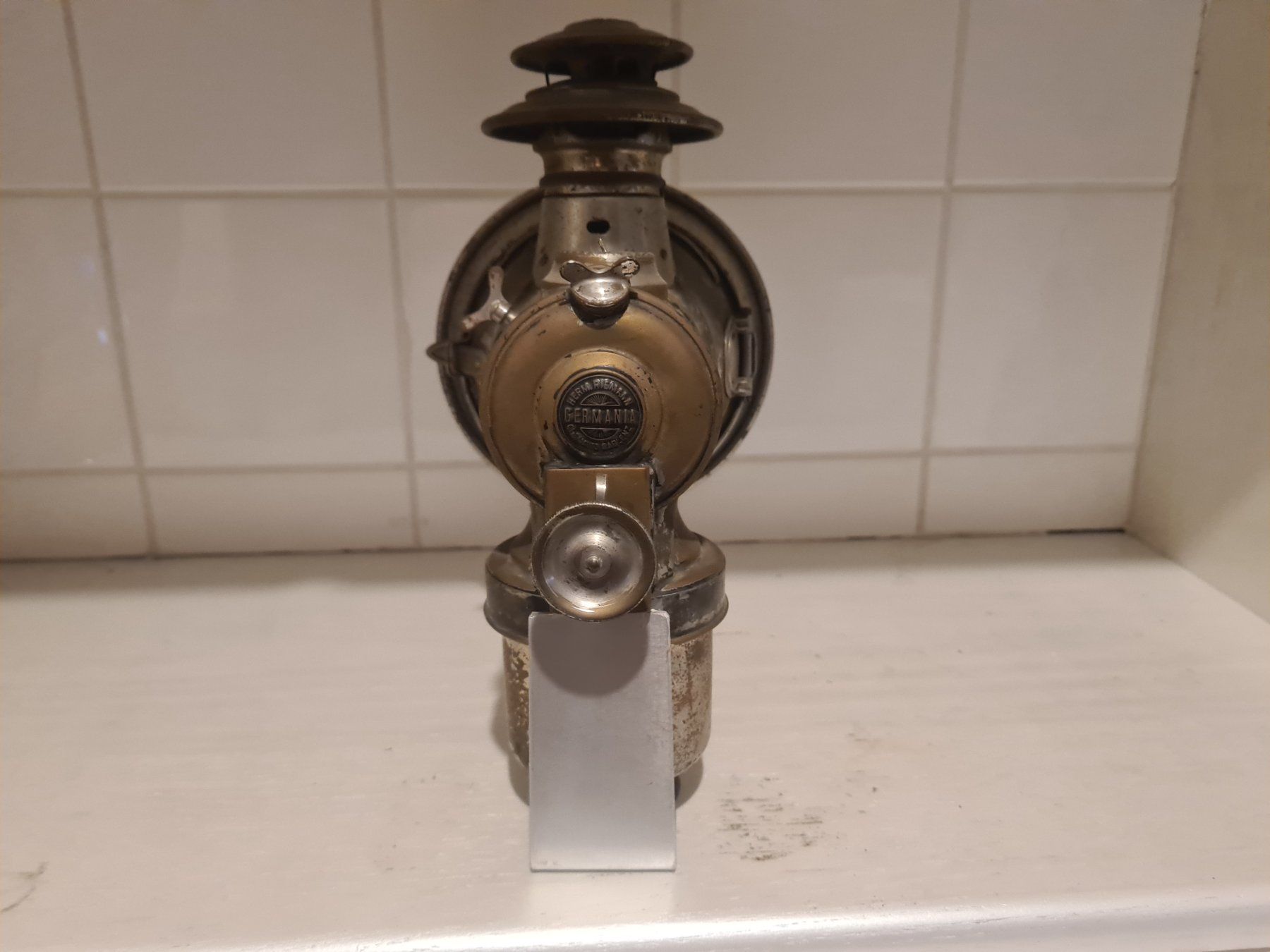Fari: PHARE  MOTO  PRE-WAR  GERMANIA  RARE  OLDTIMER  VINTAGE – Usato da Bellevue venduto da BURGOLMANIA 3