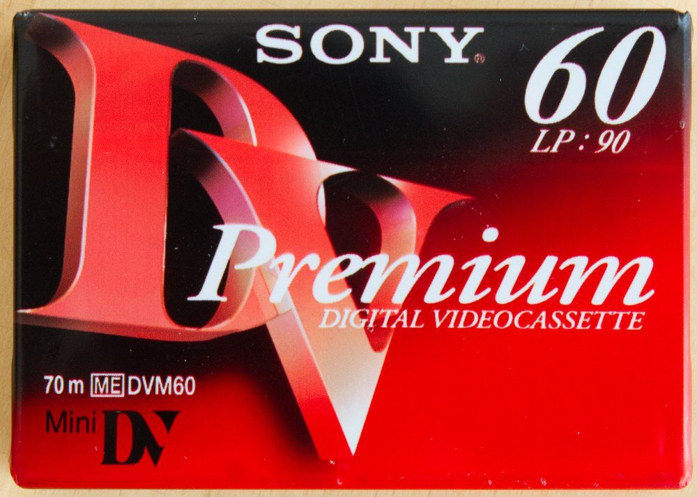 Leerkassetten: Sony Mini DV Premium DVM60PR2 70m – Neu und originalverpackt aus Rüti ZH von Noldisax