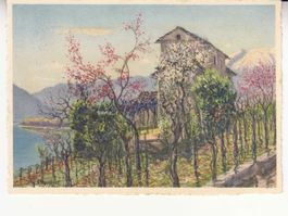Galeggi Locarno 1932 mit Bahnstempel Möhlin