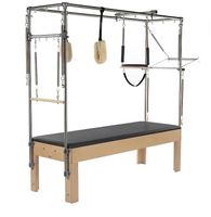 Attrezzo Pilates Cadillac in legno e acciaio usato