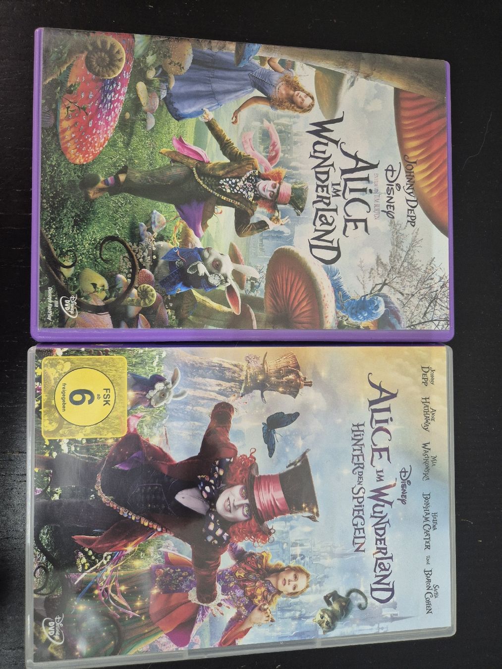 Alle DVDs: Alice im Wunderland & Hinter den Spiegeln – Gebraucht aus Wald ZH von _Hotarubi_