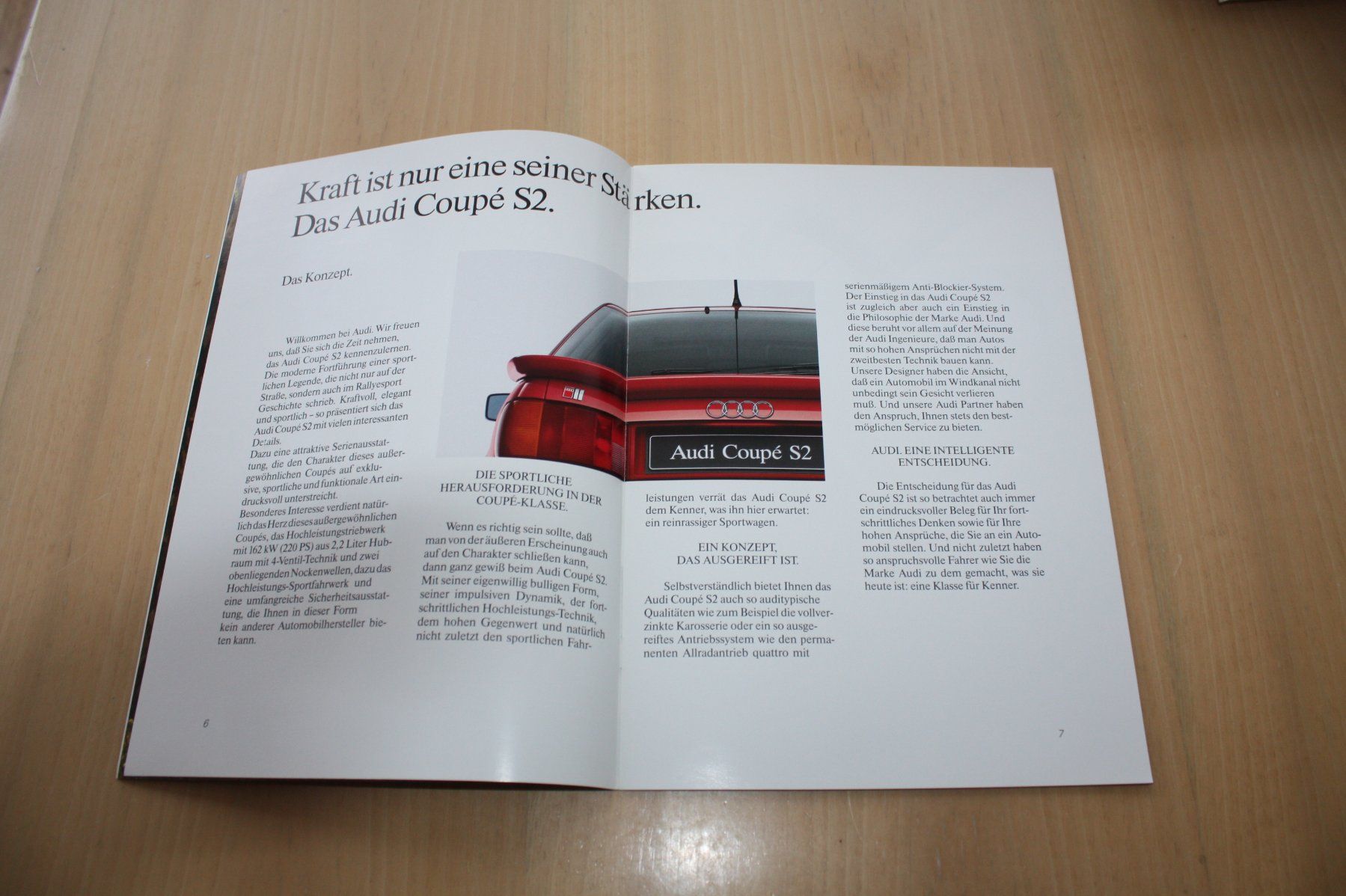 Audi Documenti: Audi Coupe S2 Prospekt 10/1992 – Usato da Wikon venduto da erwin400 2