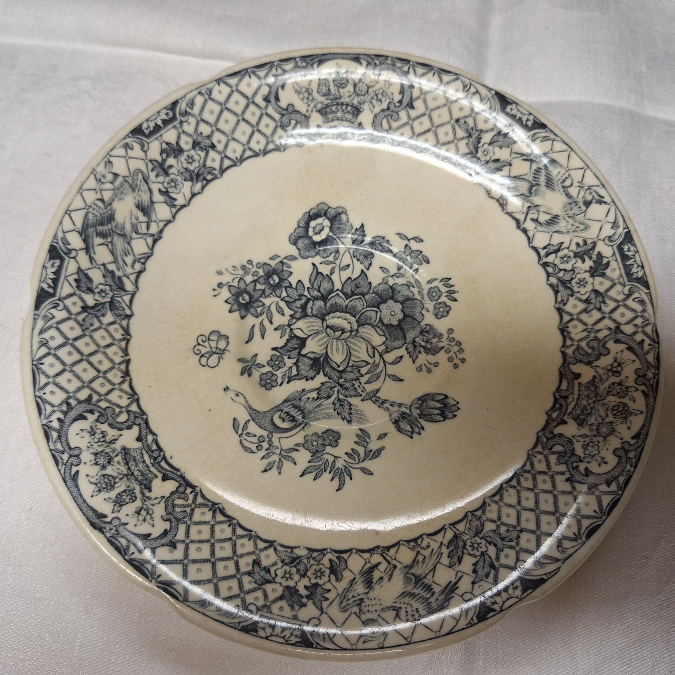 Teller: Mason's Patent Ironstone, Strathmore Teller – Gebraucht aus Winterthur von Goldpipau