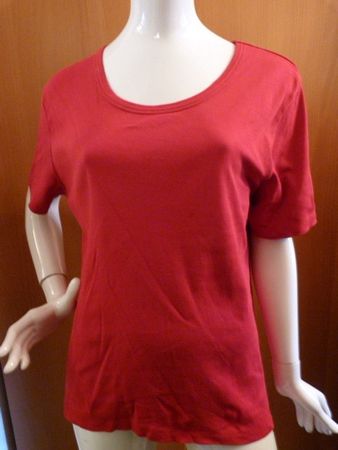T-Shirt Basic Style, Gr. XXL, rot %