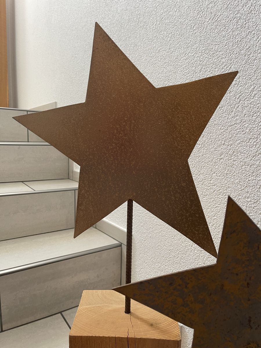 Sculture & Statue: Metallsterne Kunsthandwerk – Nuovo (secondo la descrizione) da Weingarten-Kalth venduto da 53solti 6